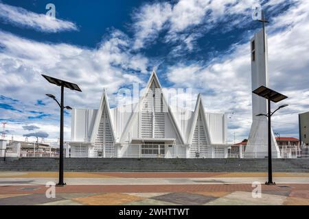 Iglesia Inmaculada Concepcion de Maria, église cathédrale au Libéria, Guanacaste au Costa Rica Banque D'Images