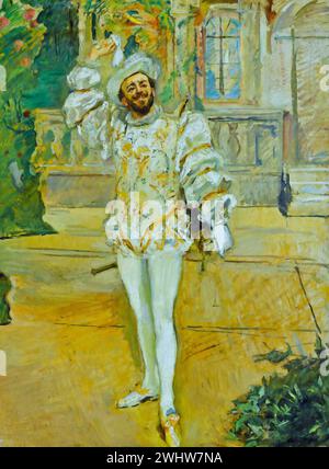 Max Slevogt - Francisco d'Andrade dans le rôle de Don Giovanni dans l'Aria - - fin CH'han dal vino calda la testa - Banque D'Images