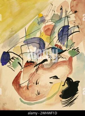 Vassily Kandinsky - Etude pour improvisation XXXI Banque D'Images