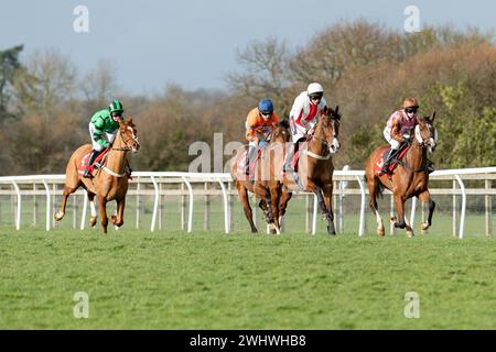 Courses de Wincanton - Kingwell Hurdle, 19 février 2022 Banque D'Images