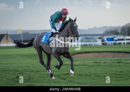 Sixième course à Wincanton - la Harry Dufosee Memorial Cup, le 19 février 2022 Banque D'Images