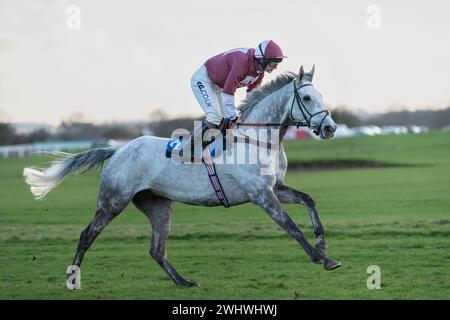 Sixième course à Wincanton - la Harry Dufosee Memorial Cup, le 19 février 2022 Banque D'Images