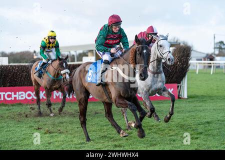 Sixième course à Wincanton - la Harry Dufosee Memorial Cup, le 19 février 2022 Banque D'Images