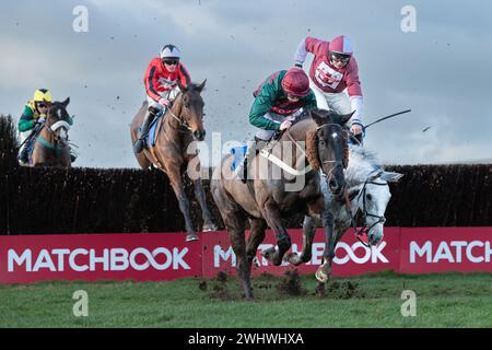 Sixième course à Wincanton - la Harry Dufosee Memorial Cup, le 19 février 2022 Banque D'Images