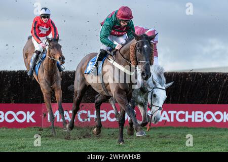 Sixième course à Wincanton - la Harry Dufosee Memorial Cup, le 19 février 2022 Banque D'Images