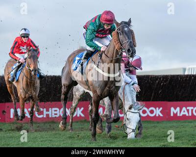 Sixième course à Wincanton - la Harry Dufosee Memorial Cup, le 19 février 2022 Banque D'Images