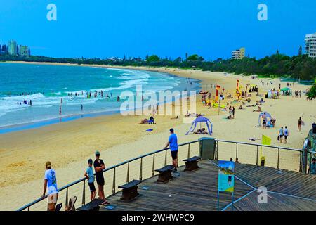 Mooloolaba Beach Queensland Australie Sunshine Coast Region Banque D'Images