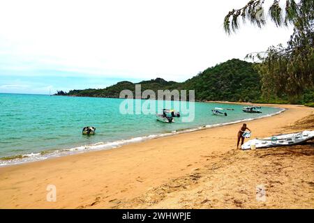 Horseshoe Bay Beach Magnetic Island Grande barrière de corail Australie Queensland Banque D'Images