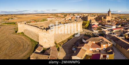 Château de Grajal de Campos Banque D'Images