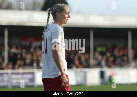 Millie Turner défenseur homme Utd femmes Southampton FC Women v Manchester United Women Adobe Women's FA Cup au Silverlake Stadium Banque D'Images