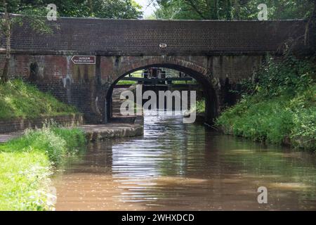 Pub de campagne à Audlem Royaume-Uni Banque D'Images