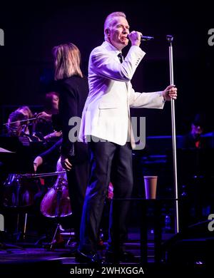 Martin Fry et ABC au Glasgow Royal concert Hall, le 9 février 2024 Banque D'Images