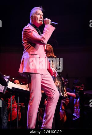 Martin Fry et ABC au Glasgow Royal concert Hall, le 9 février 2024 Banque D'Images