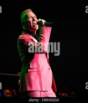 Martin Fry et ABC au Glasgow Royal concert Hall, le 9 février 2024 Banque D'Images