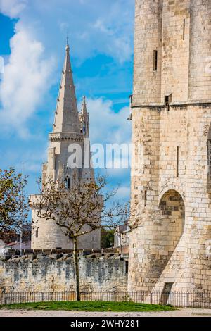 Ancienne forteresse de la Rochelle France Banque D'Images