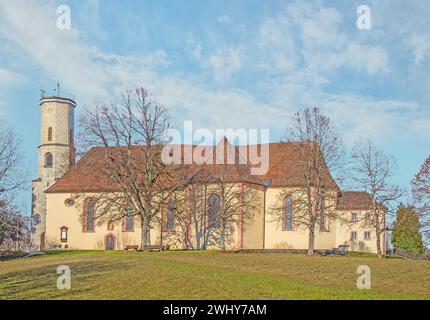 Église de pèlerinage Dreifaltigkeitsberg, Spaichingen Banque D'Images