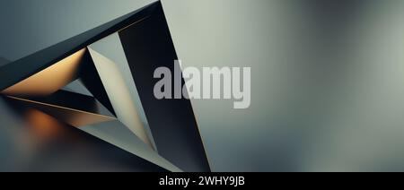 Résumé 3D Business Background Banque D'Images