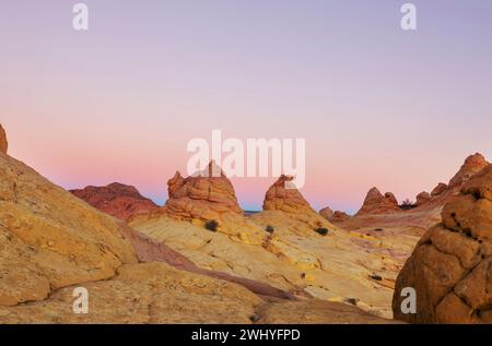 Paysage fantastique dans le sud-ouest des États-Unis, Utah Banque D'Images
