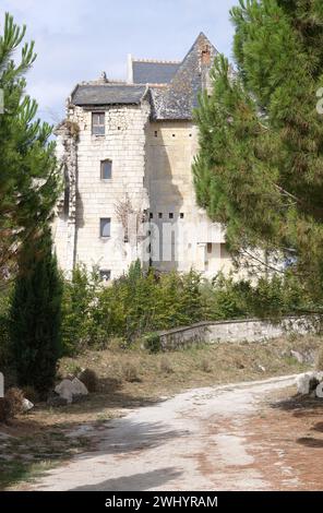 Burgruine à Crissay-sur-Manse Banque D'Images