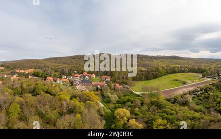 Photographies aériennes quartier Harz RÃ¶derhof Banque D'Images