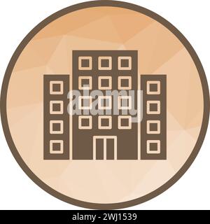 Image vectorielle de l'icône de l'immeuble de bureaux. Illustration de Vecteur
