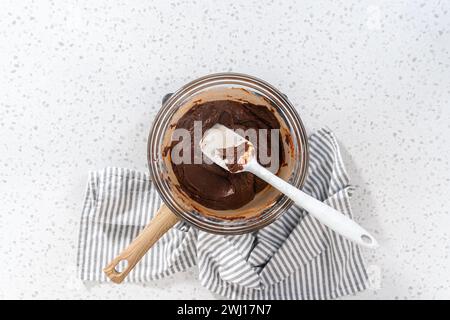 Fudge simple fait maison Banque D'Images