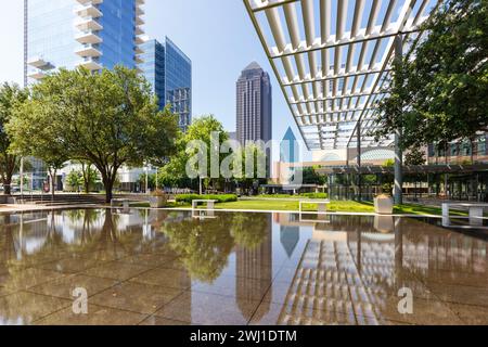 Dallas Performing Arts Center Theater Building au Texas, États-Unis Banque D'Images