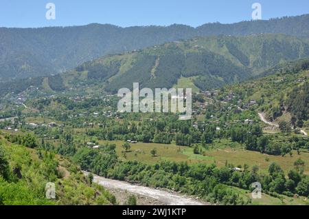 Balakot ville KP Pakistan photographie Banque D'Images