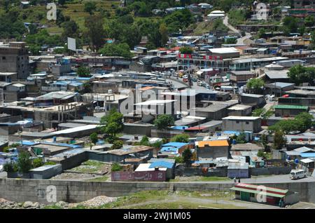 Balakot ville KP Pakistan photographie Banque D'Images