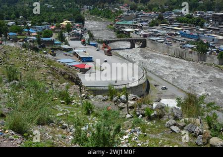 Balakot ville KP Pakistan photographie Banque D'Images