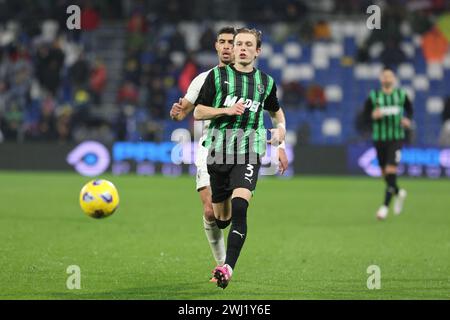 10 février 2024 Reggio Emilia -Italie - Sassuolo vs Torino- BKT Football Championship 2023/2024 - Mapei Stadium - dans l'image : pedersen sassuolo Banque D'Images