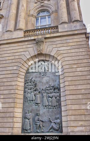 Balcon sur lequel Karl Liebknecht proclame la République socialiste libre en 9.11.1918 Banque D'Images