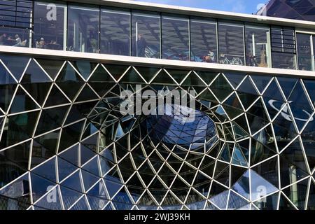 Façade extérieure du centre commercial Galerie My Zeil, Francfort-sur-le-main, Hesse, Allemagne, Europe Banque D'Images