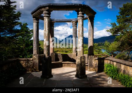 Garinish Island, Glengarriff, Bantry Bay, comté de Cork, Irlande Banque D'Images