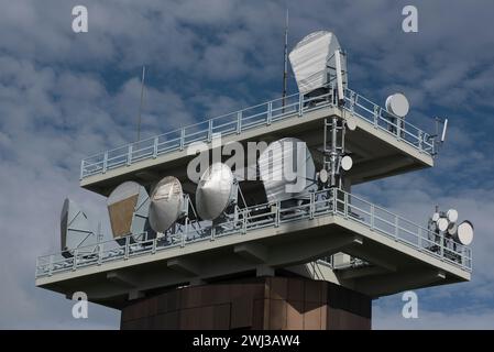 Antenne ou antenne pour la transmission d'ondes radio Banque D'Images