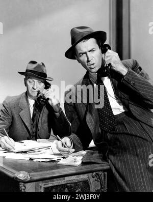 James Stewart - Magic Town est un film américain réalisé par William A. Wellman en 1947 Banque D'Images