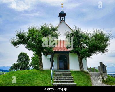 Chapelle Antonius à Selmnau / Wasserburg sur le lac de Constance Banque D'Images