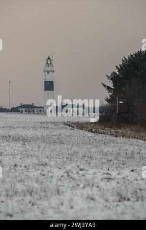 Phare de Langer Christian Banque D'Images