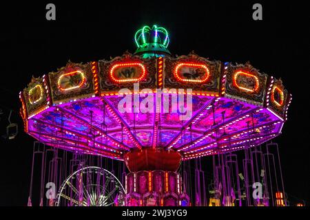 Une foire annuelle de l'État a lieu au Fairgrounds Phoenix, Arizona Banque D'Images