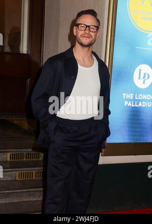 Londres, Royaume-Uni. 11 février 2024. Kevin Clifton assiste aux WhatsOnStage Awards 2024 au London palladium à West End, Londres. Crédit : SOPA images Limited/Alamy Live News Banque D'Images
