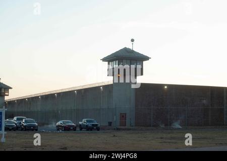 Concord, ma, États-Unis. 9 février 2024. MCI Concord, Massachusetts Correctional Institute, Concord, une prison à sécurité moyenne fermera en juin prochain, le nombre de détenus ayant chuté à un minimum de 300. Des spéculations ont surgi dans la ville historique de Concord sur ce qui remplacera la prison historique de la période victorienne fondée en 1878. (Crédit image : © Kenneth Martin/ZUMA Press Wire) USAGE ÉDITORIAL SEULEMENT! Non destiné à UN USAGE commercial ! Banque D'Images