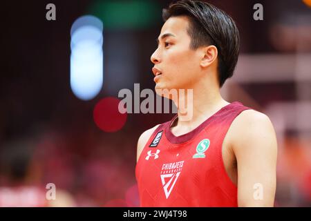 Funabashi Arena, Chiba, Japon. 2 février 2024. Yuki Togashi (jets), 2 FÉVRIER 2024 - Basketball : match de B.LEAGUE B1 2023-24 entre Chiba jets 89-79 Yokohama B-Corsaires à Funabashi Arena, Chiba, Japon. Crédit : AFLO SPORT/Alamy Live News Banque D'Images