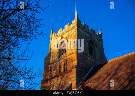 Worcestershire england uk église beoley Banque D'Images