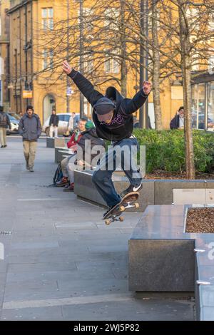 Skateur Banque D'Images