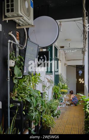 Jan 2024, The Cafe Apartments, Ho Chi Minh ville Banque D'Images