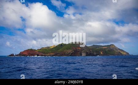 Pitcairn Island dans l'océan Pacifique Sud Banque D'Images