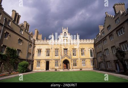 Royaume-Uni, Cambridgeshire, Cambridge, Sydney Sussex College. Banque D'Images