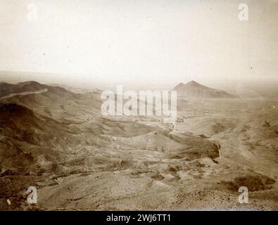 1912 Libye, Afrique, paysage - désert Banque D'Images