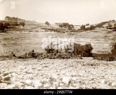 1912 Libye, Afrique, paysage - désert Banque D'Images