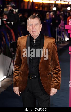 Timothy Spall assiste à la première européenne de Wicked Little Letters à Odeon luxe, Leicester Square, dans le centre de Londres. Date de la photo : mardi 13 février 2024. Banque D'Images